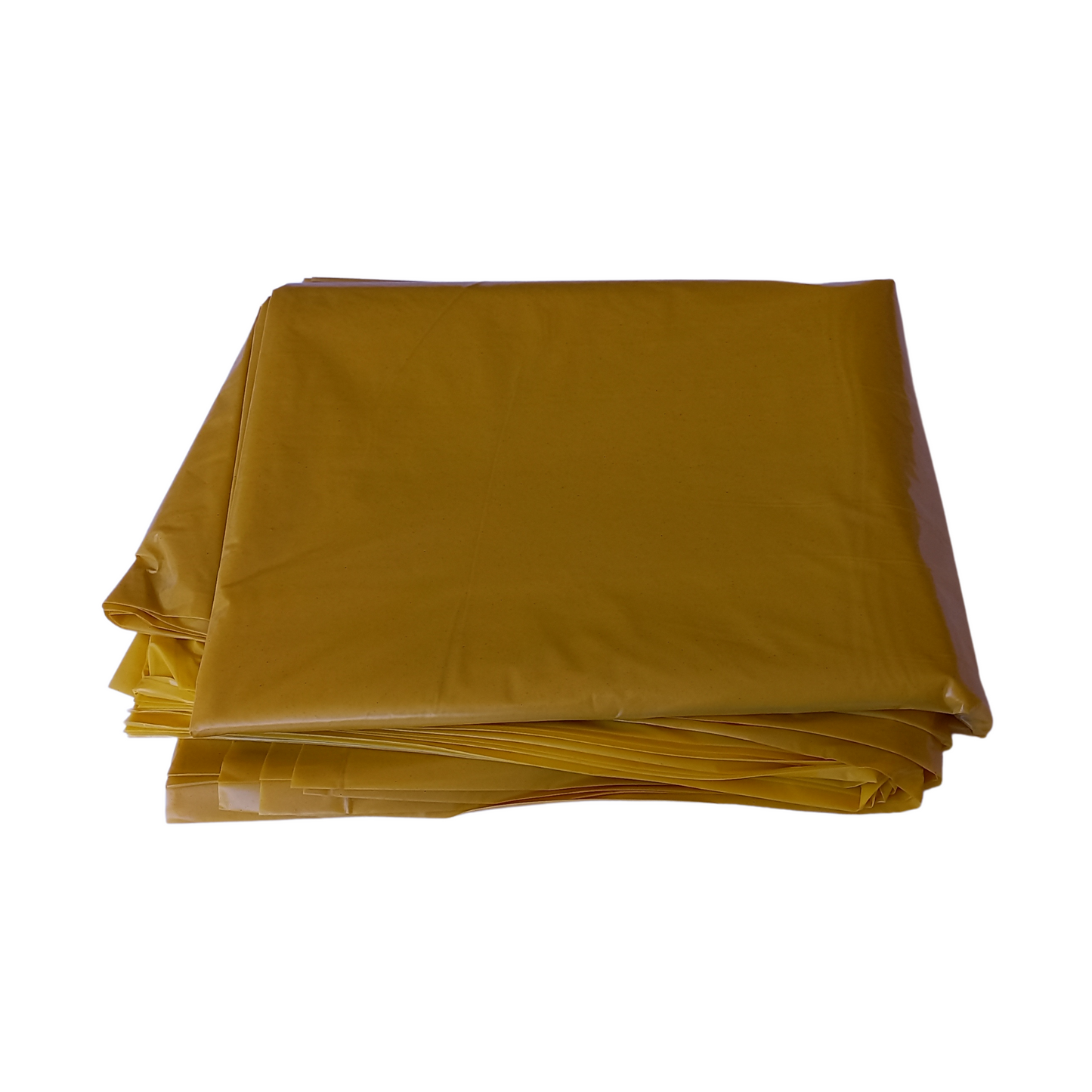 BOLSA BASURA PLANA 10UND AMARILLA 90X120