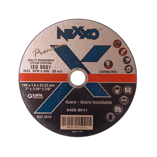 DISCO CORTE 7 X 1.6 MM NEXXO PREMIUM