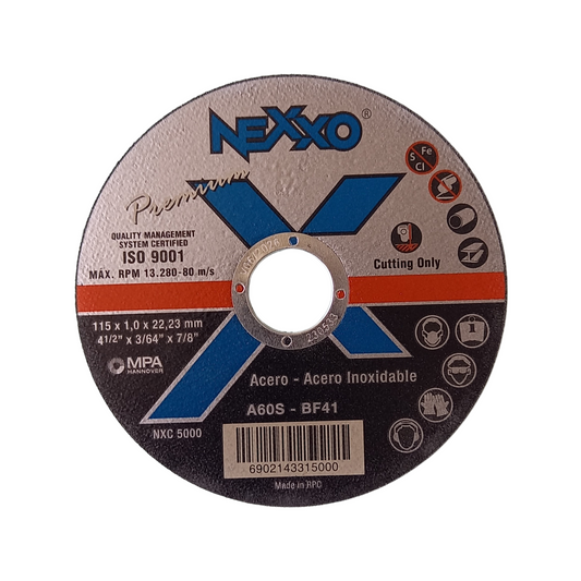 DISCO CORTE 4.5 X 1.0 MM NEXXO PREMIUM